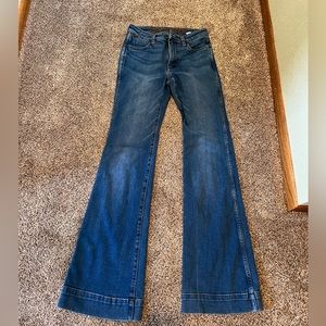 WOMENS RETRO HI RISE TROUSER JEAN:BLAIR:27:32